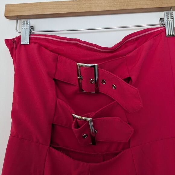 DO+BE Strapless Pink Jumpsuit - Picture 7 of 8